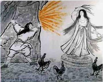 �V��ˊJ���̓V�F�󔄖��ƓV��͒j��